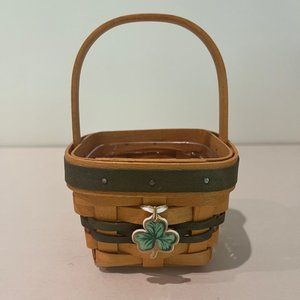 1999 Shamrock Lots of Luck Basket - Longaberger